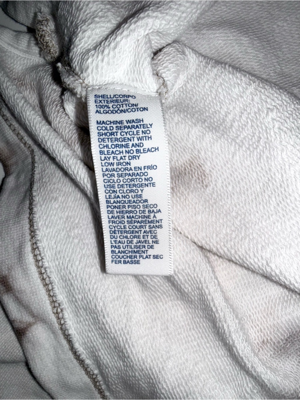 Rebecca Minkoff Women's Oversized Rosie Hoodie an Khaki Beach XS Orig $118 - Picture 8 of 8